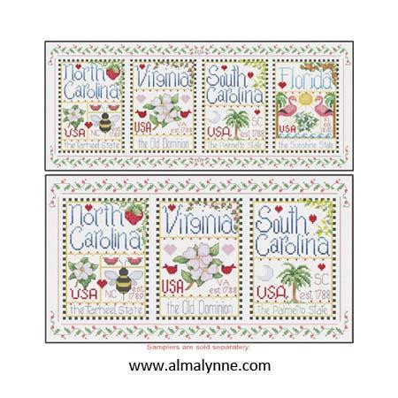 Borders For Little State Samplers / Alma Lynne Originals