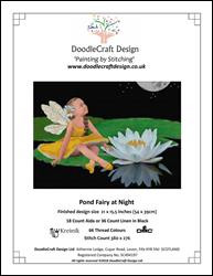 Fairy On Lily Pond / Doodlecraft Design Ltd