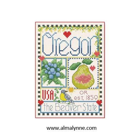 Oregon Little State Sampler / Alma Lynne Originals