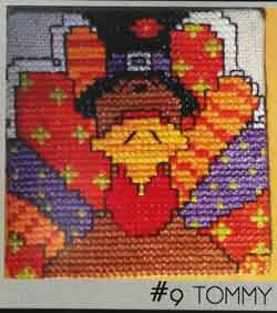 Tommy - Fridge Art 9 (Magnet Included) / Amy Bruecken Designs