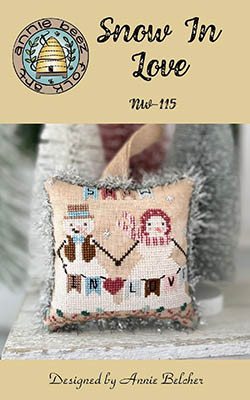Snow In Love / Annie Beez Folk Art