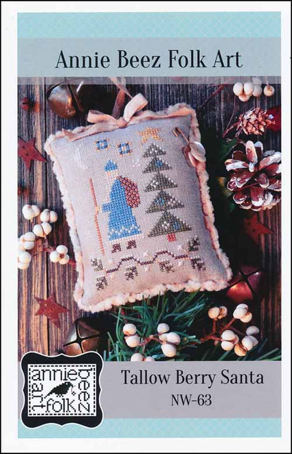 Tallow Berry Santa / Annie Beez Folk Art