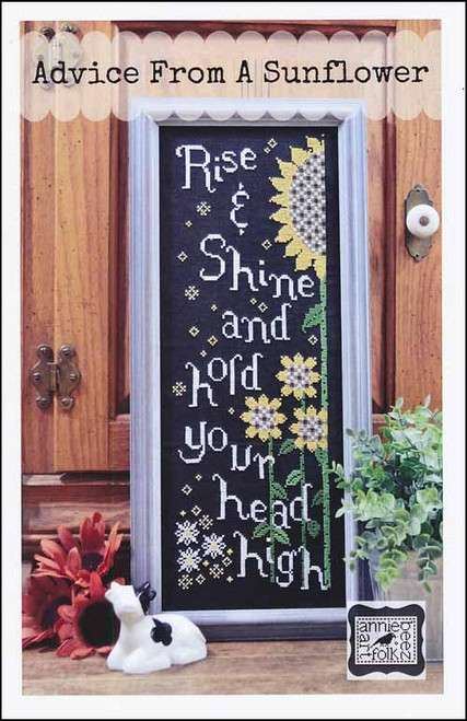 Advice From A Sunflower / Annie Beez Folk Art