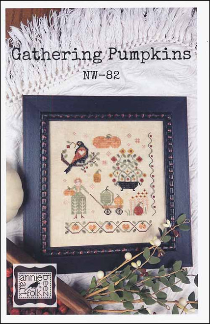 Gathering Pumpkins / Annie Beez Folk Art