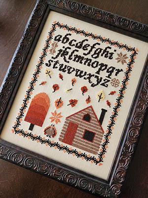 Autumn Cabin Sampler / Apple Harvest Designs
