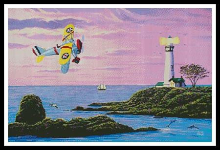 Curtiss Sparrowhawk / Artecy Cross Stitch