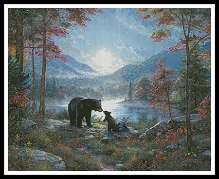 Bedtime Kisses - #11497-Mk / Artecy Cross Stitch