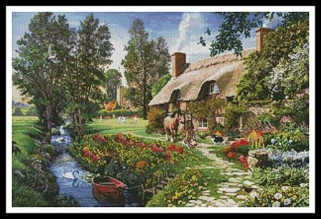 Cricketers Cottage / Artecy Cross Stitch