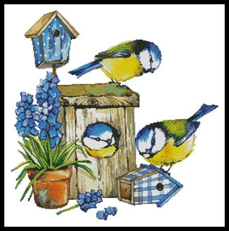 Birdhouse Beauties - #11539-Lf / Artecy Cross Stitch