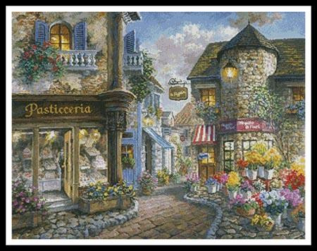 Bello Piazza - #11558-Artl / Artecy Cross Stitch