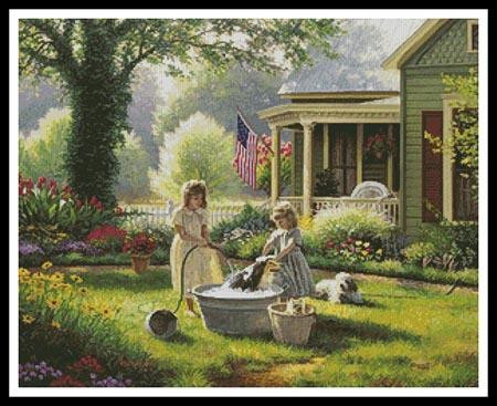 Spring Cleaning - #12624-Mk / Artecy Cross Stitch