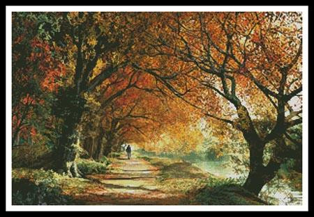 Forever Autumn - #10319-Mgl / Artecy Cross Stitch