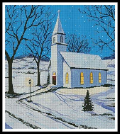 Oh Holy Night (Crop) - #13261-Mb / Artecy Cross Stitch