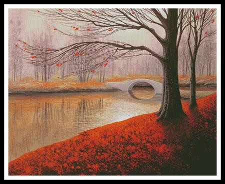 Before The Last Leaves Fall (Large) - #13463-Artl / Artecy Cross Stitch