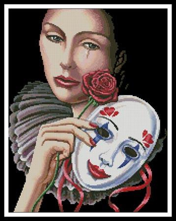 Behind The Mask - #10510-Gg / Artecy Cross Stitch