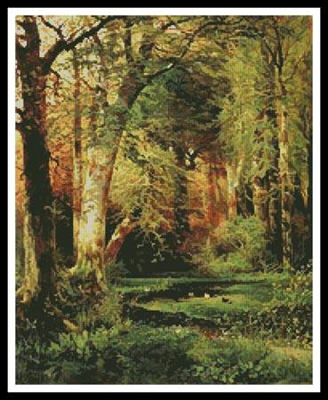 Forest Scene - #10561 / Artecy Cross Stitch