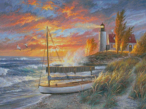 Point Betsie Lighthouse - #14748-Ah / Artecy Cross Stitch