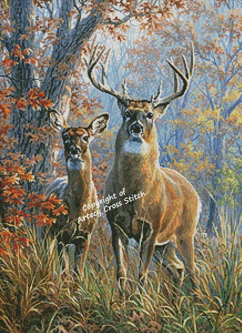 Forest Monarch - 16147-Ah / Artecy Cross Stitch