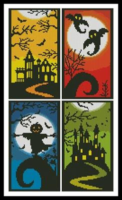 Halloween Series: #11113 / Artecy Cross Stitch
