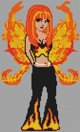 Aideen: The Fire Fae / Artists Alley