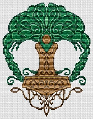 Norse Tree Of Life / Artists Alley