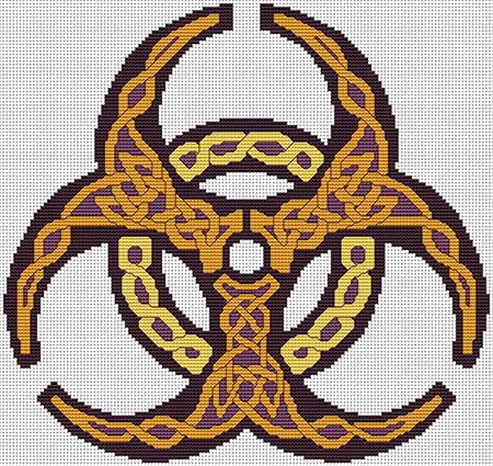 Biohazard Knotwork / Artists Alley