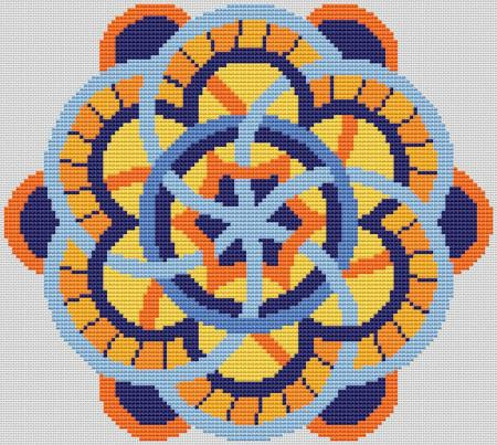 Intertwined Circle Mandala / Artists Alley