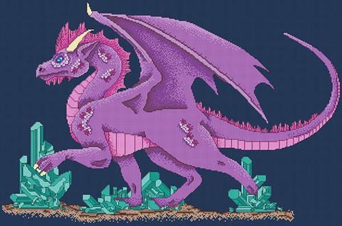 Amethyst Dragon / Artists Alley