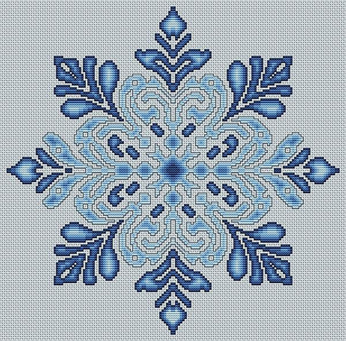 Blue Snowflake / Artists Alley