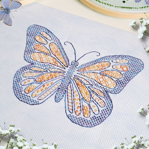 Blackwork Butterfly / Artmishka Cross Stitch