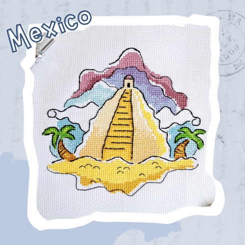 Landmarks. Mexico / Artmishka Cross Stitch