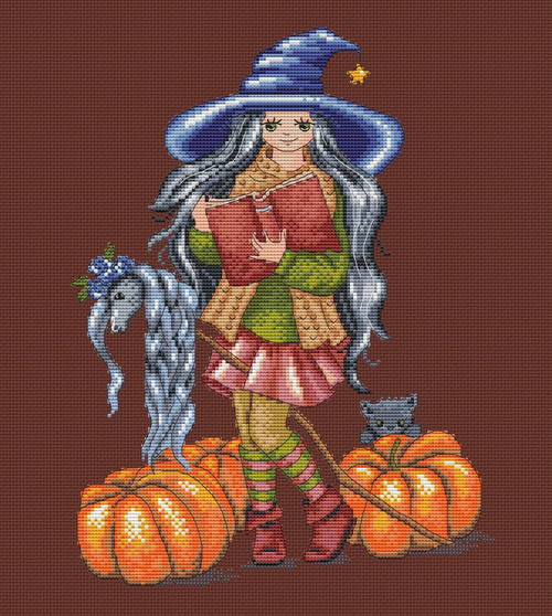 Little Witch / Artmishka Cross Stitch