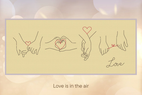 Love Is In The Air / Artmishka Cross Stitch