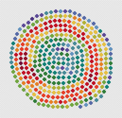 Temperature Circles / Artmishka Cross Stitch