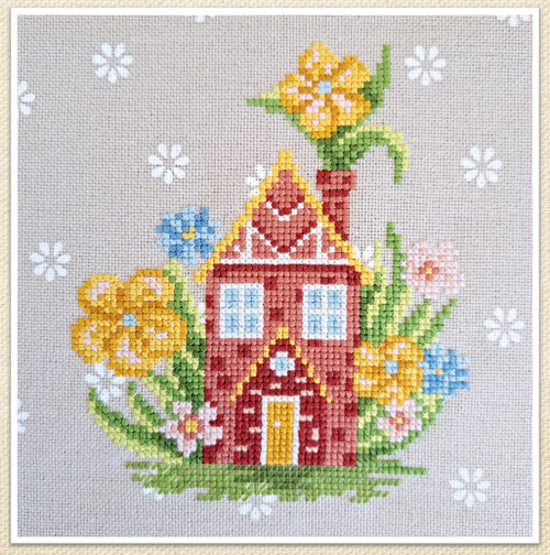 Wildflowers Cottage / Artmishka Cross Stitch