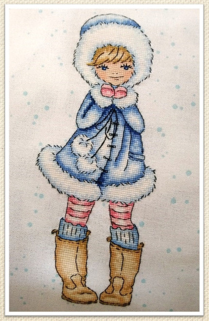 Winter Girl / Artmishka Cross Stitch