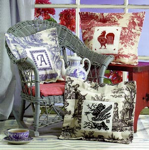 Toile Pillows / Birds Of A Feather