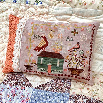 Birds And Blossoms Sampler / Blueberry Ridge Designs