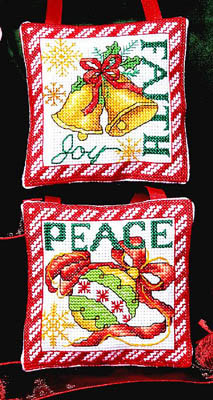 Faith Peace Ornaments / Bobbie G Designs