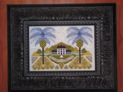 Blue Hawaiian Garden / By the Bay Needleart