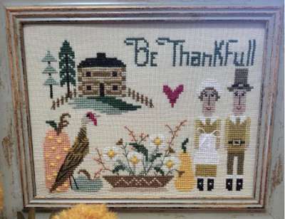 Be Thankful / By the Bay Needleart