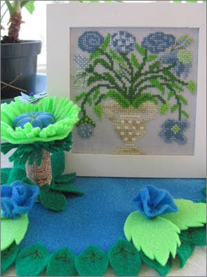 A Little Blue For You / By the Bay Needleart