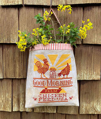 Chicken Feed Sack / Carriage House Samplings