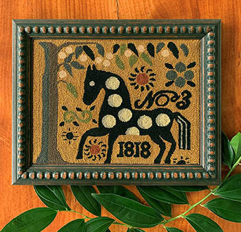Spot The Horse (Punchneedle) / Carriage House Samplings