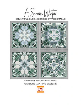 A Serene Winter   Bountiful Blooms Smalls / CM Designs