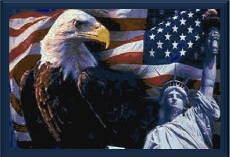 America The Beautiful / Cody Country Crossstitch & Crafts
