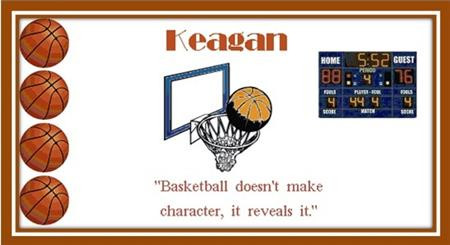 Basketball Fan / Cody Country Crossstitch & Crafts