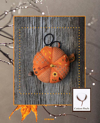 Pumpkin Pincushion / Cotton Pixels