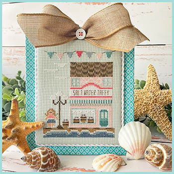 Beach Boardwalk Salt Water Taffy Shop / Country Cottage Needleworks