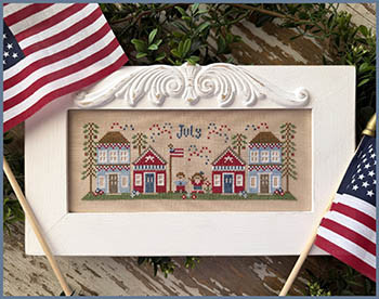 Monthly Mini Village - July / Country Cottage Needleworks